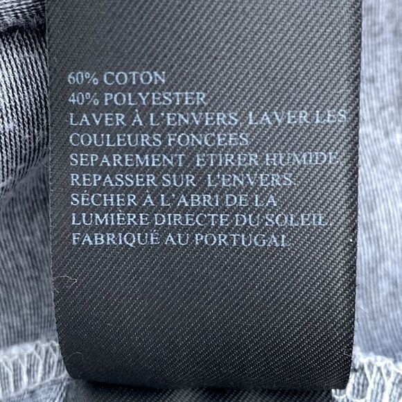 All Saints Bronte Kique Vest Black & Gray Semi Sheer Ombre Tank Top. Size 8. - Picture 6 of 6